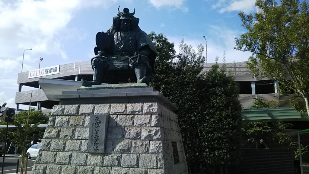 武田信玄像、威厳があります。
